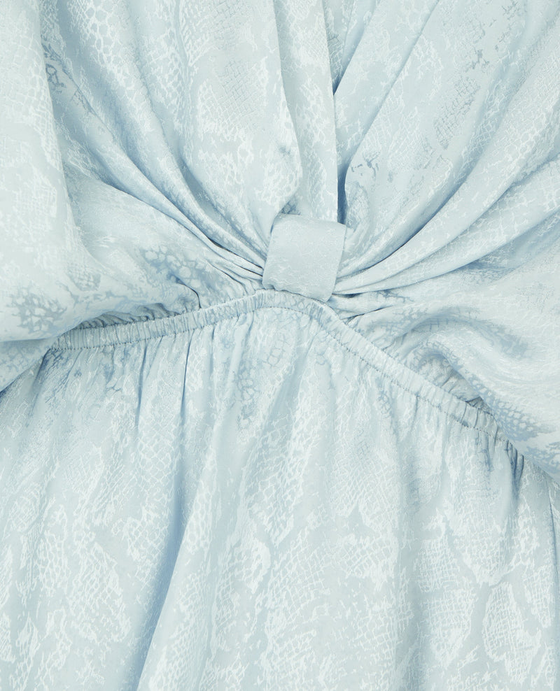 Robe Courte Manches 3/4 Resseree Taille