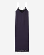 The Kooples - Vestido Camisón Con Encaje