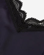 The Kooples - Vestido Camisón Con Encaje