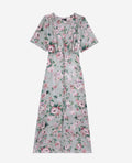 The Kooples - Robe Longue A Manches Courtes