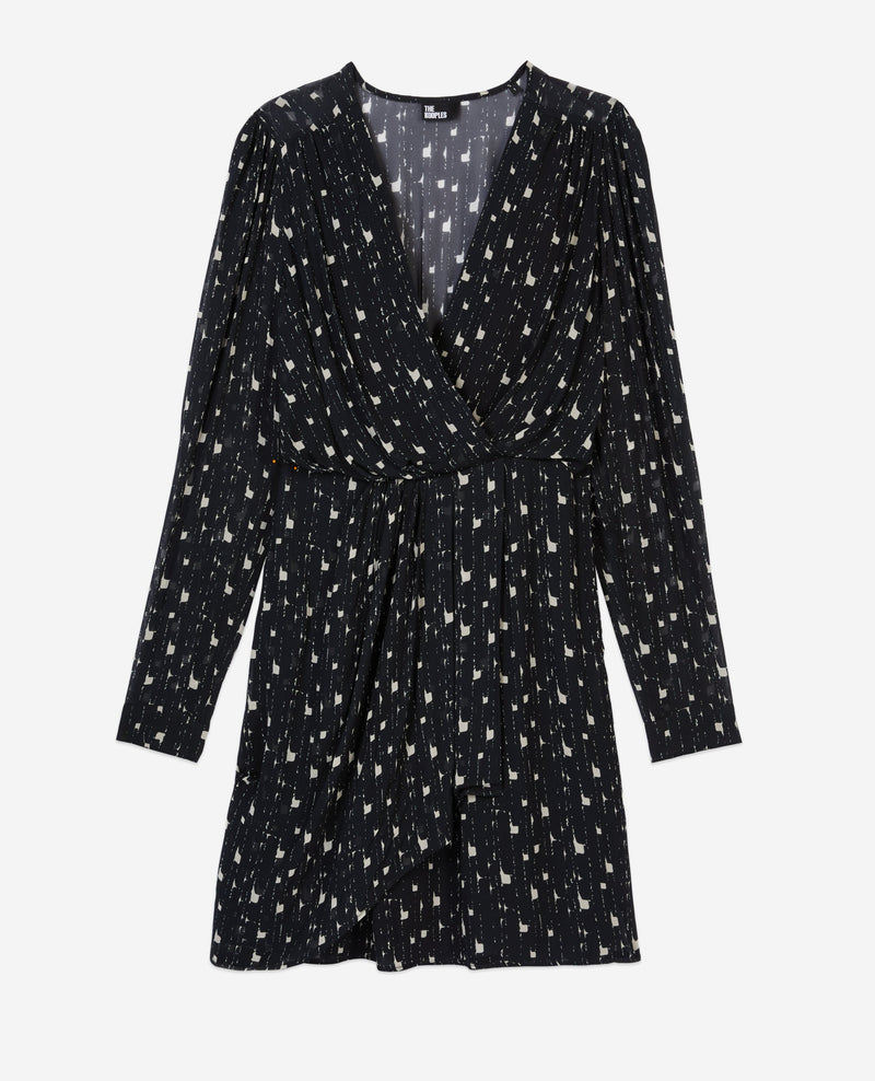 Robe Courte A Manches Longues