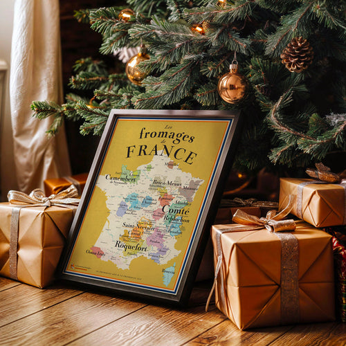 La Carte Des Fromages De France