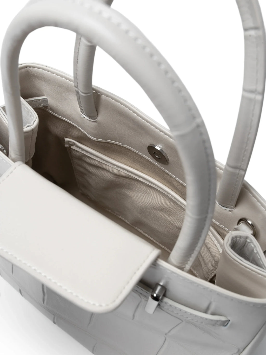 Borsa Front Row Ticket - Bianco sporco