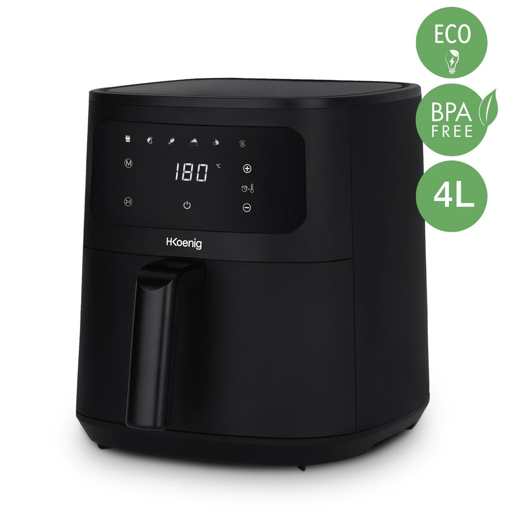 Freidora Sin Aceite 4L - Negro