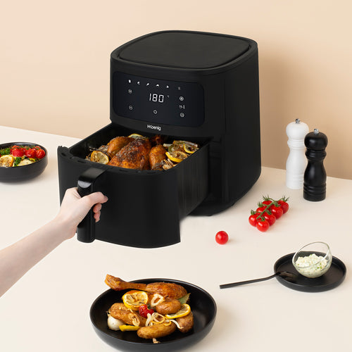 Friteuse Sans Huile (AirFryer) 8L - Noir