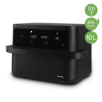 Large Basket Air Fryer 10L - Black