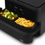Large Basket Air Fryer 10L - Black