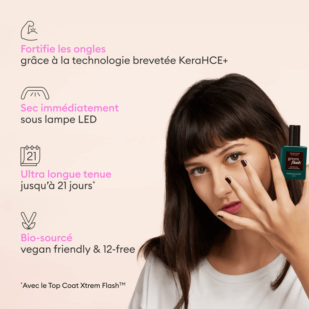 Estuche de regalo Green Flash™ - Ciruela y rosa pálido