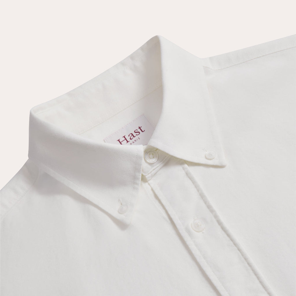 Chemise En Oxford Blanche