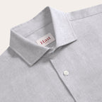 Chemise En Flanelle Bleu Chiné