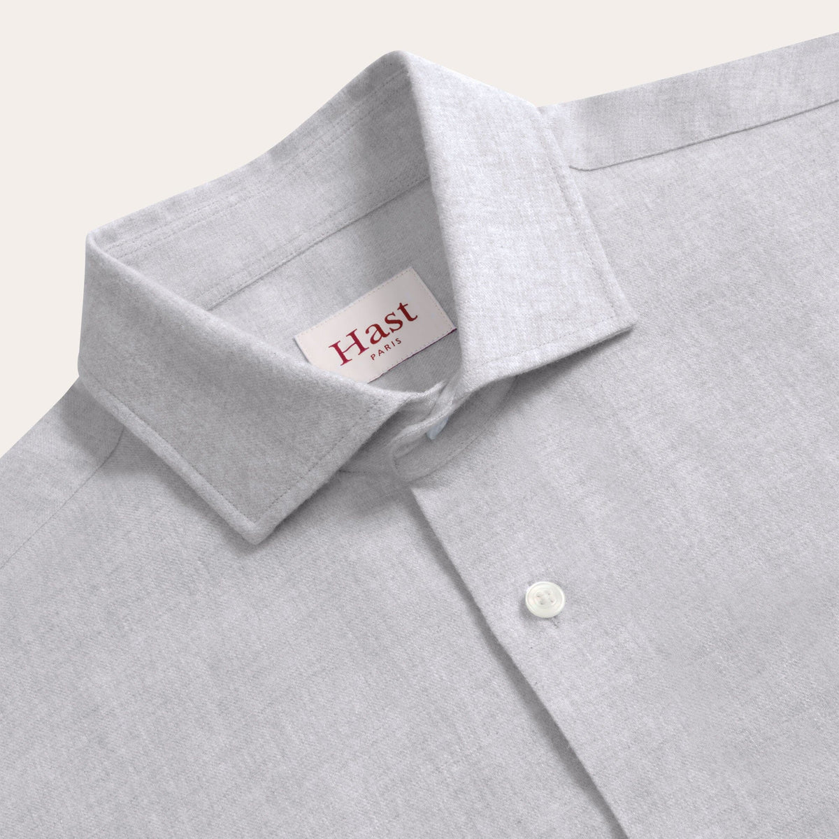 Chemise En Flanelle Bleu Chiné