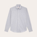 Chemise En Flanelle Bleu Chiné