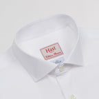 Chemise Premium Cintrée En Pinpoint Double Retors Blanche