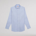 Chemise Premium En Pinpoint Double Retors Bleue