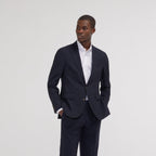 Chemise Cintrée En Twill Double Retors Blanche