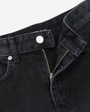 Shorts Mom Cut - Negro lavado - Mujer
