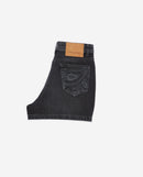 Shorts Mom Cut - Negro lavado - Mujer