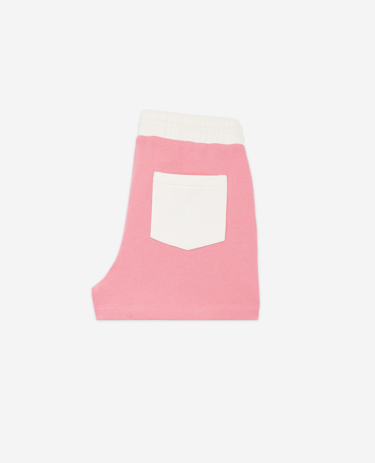 The Kooples - Short Rose Et Écru Coton Modal À Logo - Femme