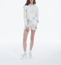 The Kooples - Short Molleton Coupe Sportive - Tie And Dye Multico - Femme