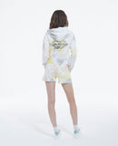 Short Molleton Coupe Sportive - Tie And Dye Multico - Femme