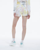 Short Molleton Coupe Sportive - Tie And Dye Multico - Femme