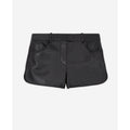 The Kooples - Lambskin Leather Shorts - Black - Women