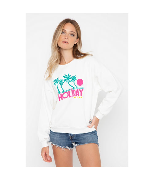 Sweat Rosie Holiday - White - Femme