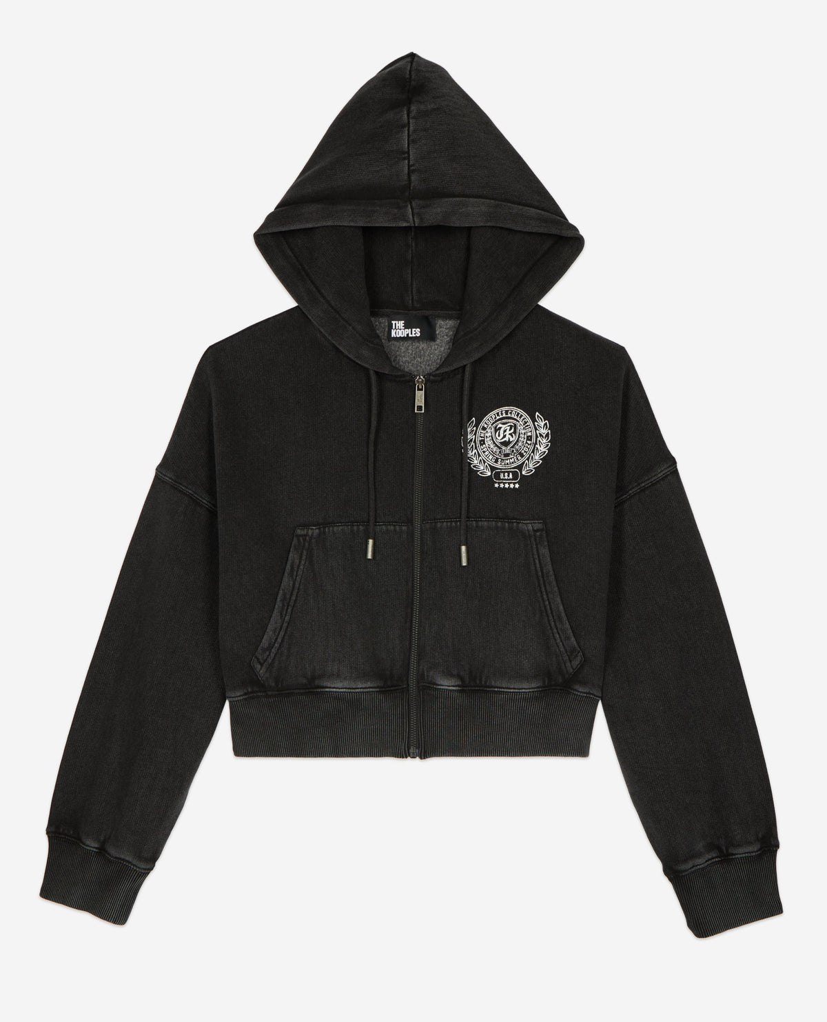 The Kooples - Sweatshirt Avec Broderie Dos The Kooples