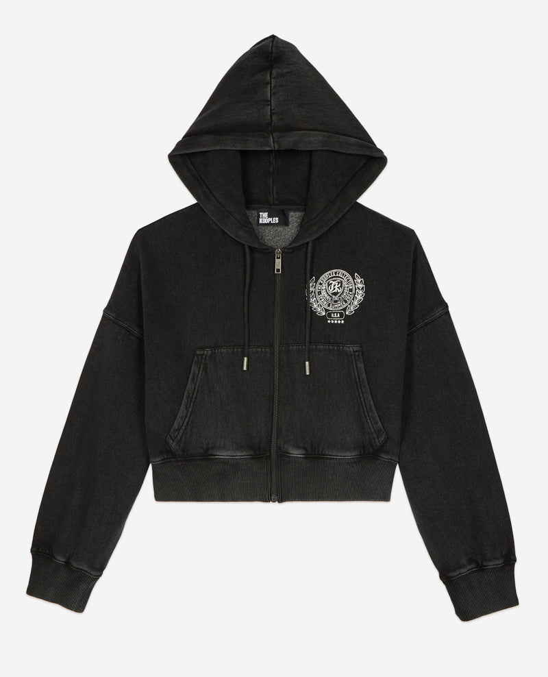 Sweatshirt Avec Broderie Dos The Kooples