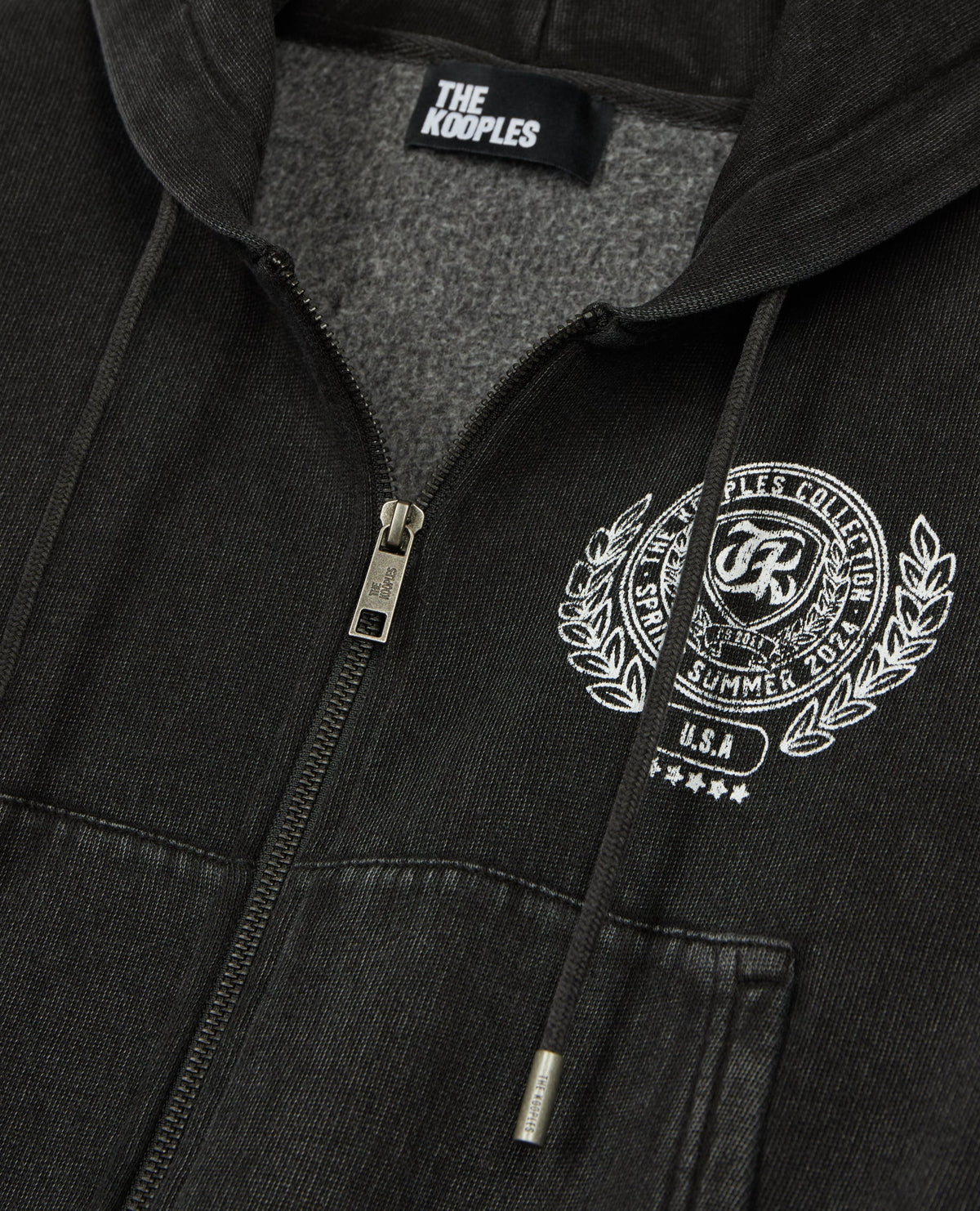 The Kooples - Sweatshirt Avec Broderie Dos The Kooples