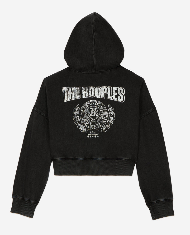 Sweatshirt Avec Broderie Dos The Kooples