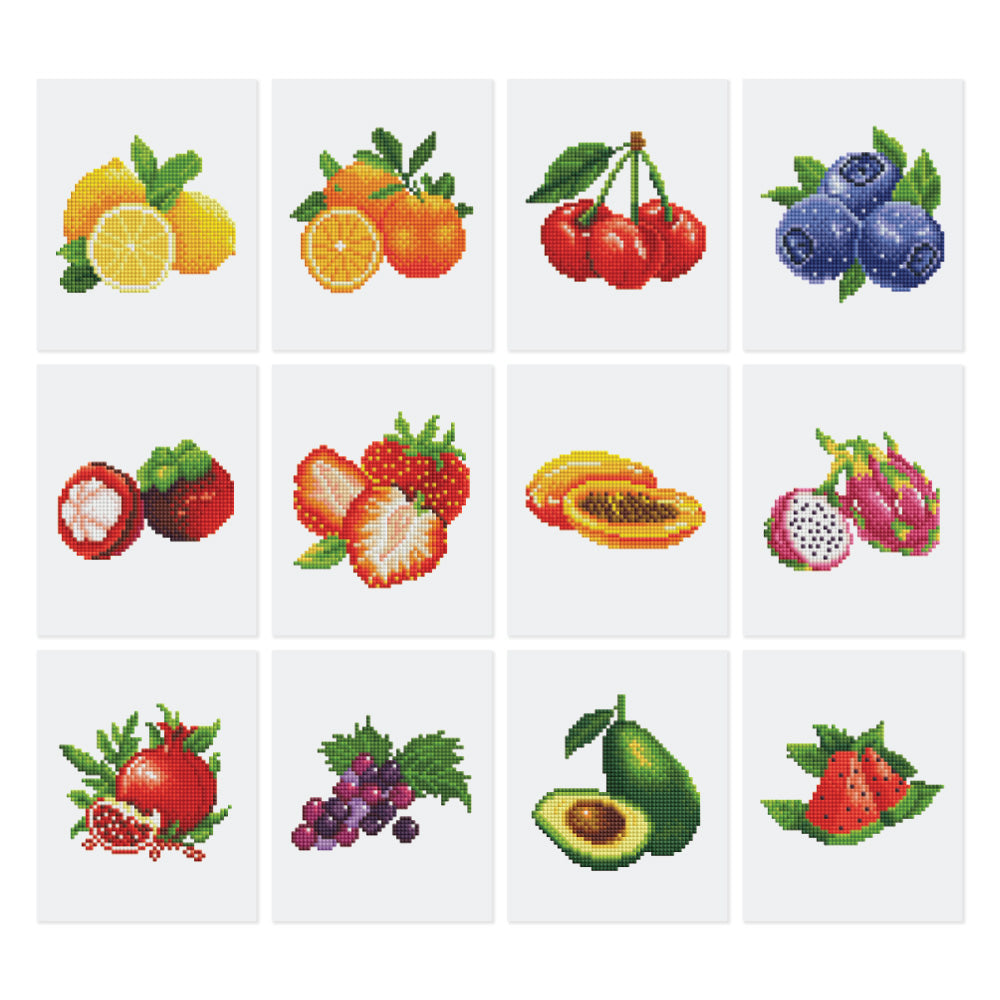 Mini Série Diamond Painting - Fruits
