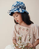 Embroidered Dress - Vanilla Check - Girl