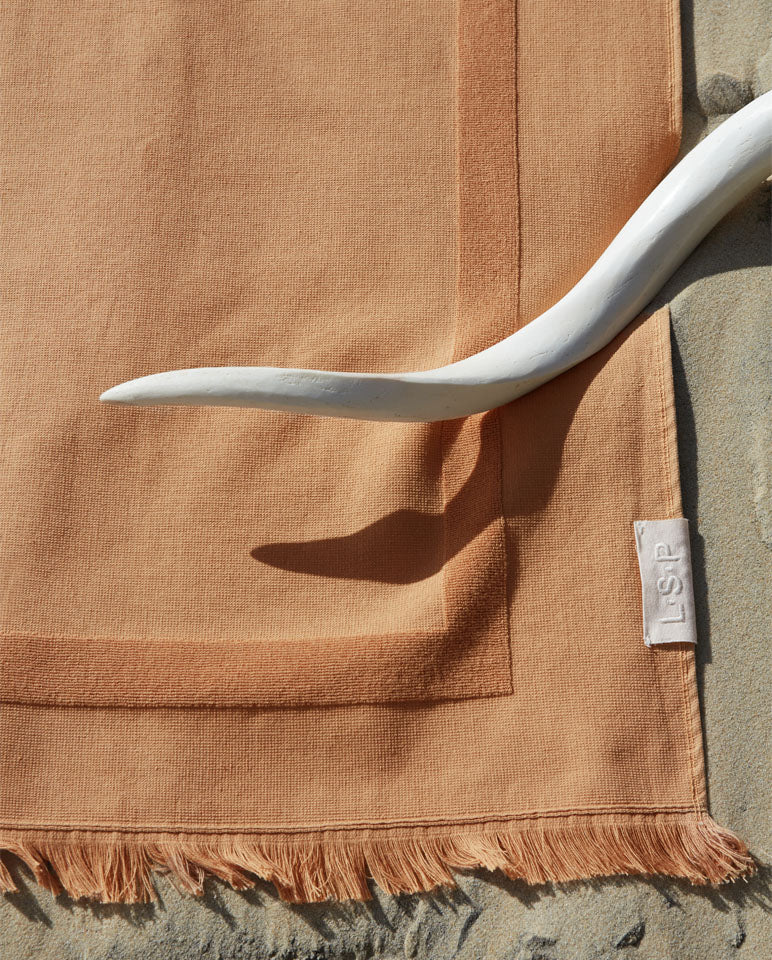 Fouta Plage Georgia - Sable Brûlé