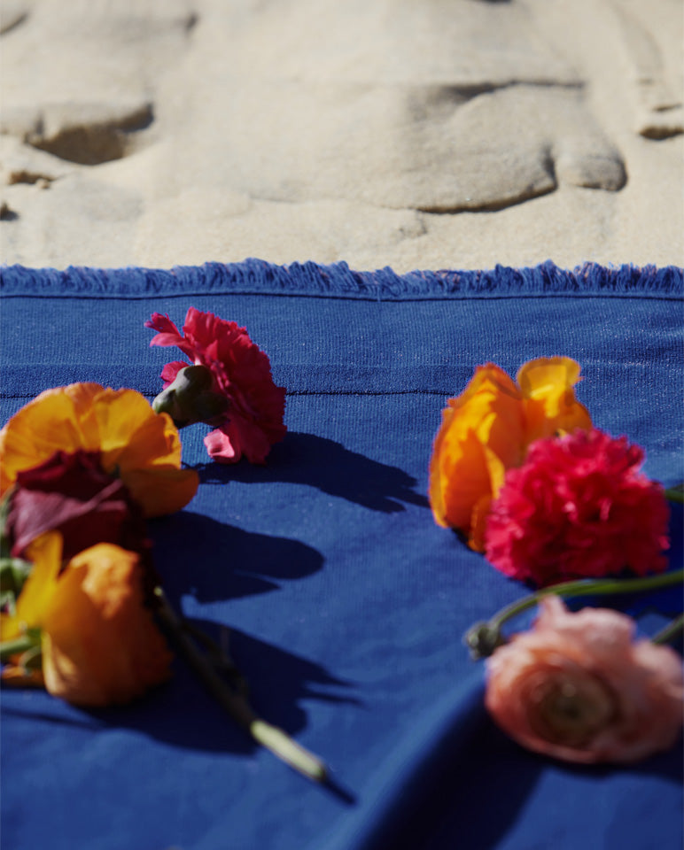 Fouta Plage Frida - Bleu Outremer