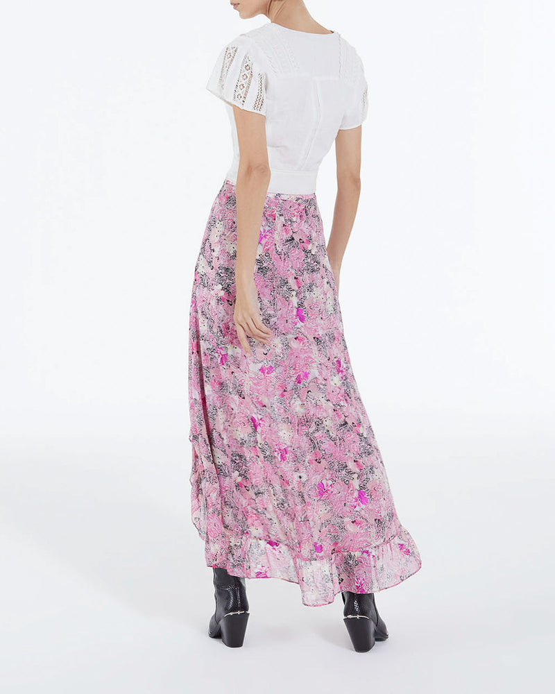White Cotton Fitted Top Short Sleeves - Women
