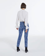 The Kooples - Blouse En Crêpe - Off Blanc - Femme