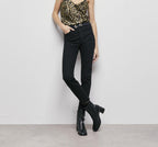 The Kooples - Camisola De Seda - Beige Y Negro - Mujer