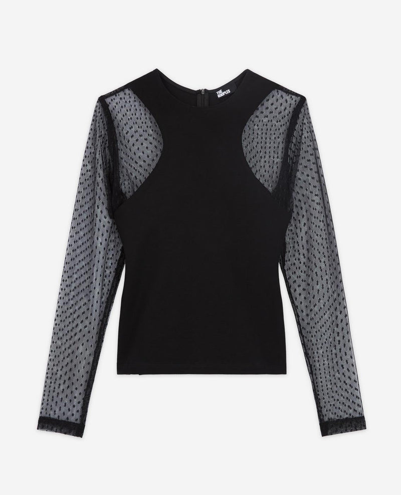 Top Fitee Detalle Plumetis - Mujer