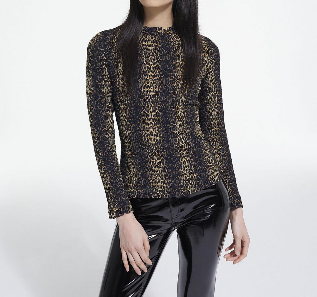 The Kooples - Top - Noir Et Marron Clair - Femme