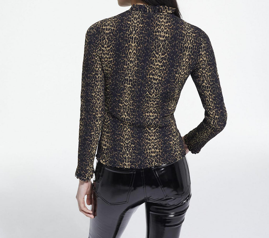 The Kooples - Top - Noir Et Marron Clair - Femme