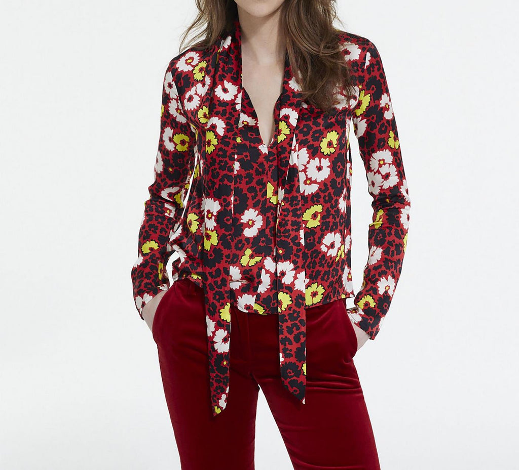 The Kooples - Blusa - Rojo - Mujer
