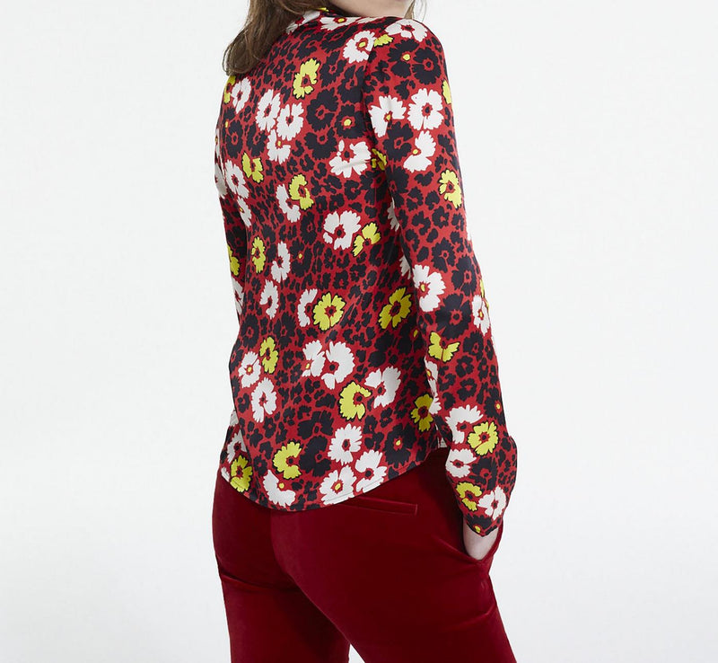 Blouse - Rouge - Femme