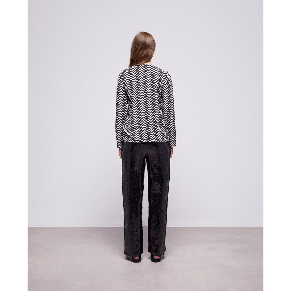 The Kooples - Top - Negro Y Blanco - Mujer