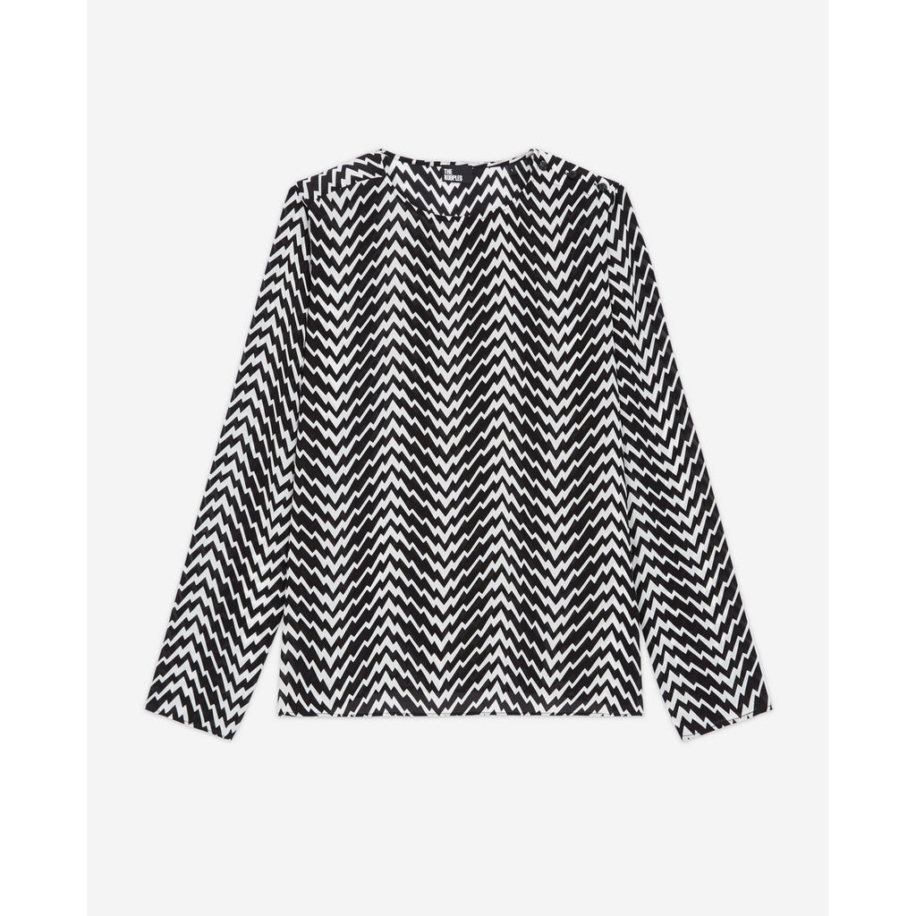 The Kooples - Top - Negro Y Blanco - Mujer