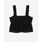 The Kooples - Crop Top - Noir - Femme
