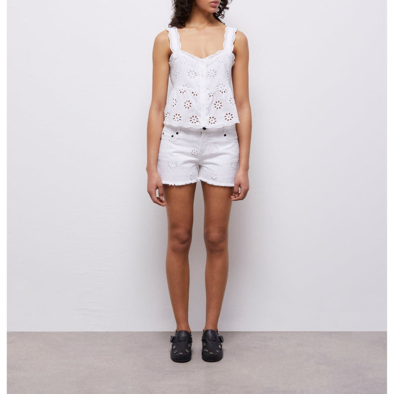 Top corto - Blanco - Mujer