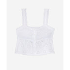 The Kooples - Crop Top - White - Women