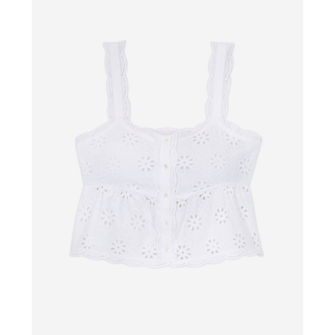 The Kooples - Crop Top - White - Women