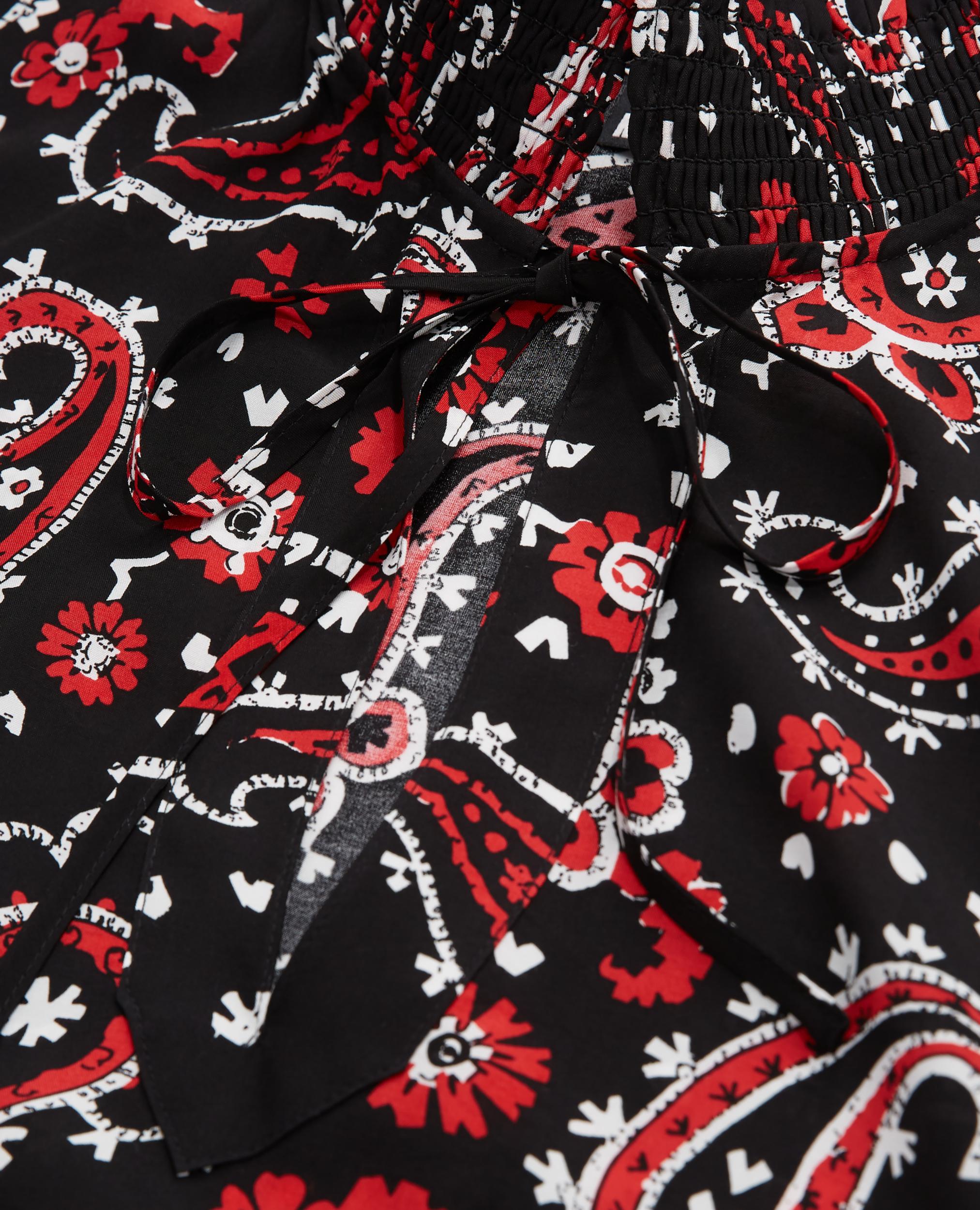 The Kooples - Blouse - Noir Et Rouge - Femme